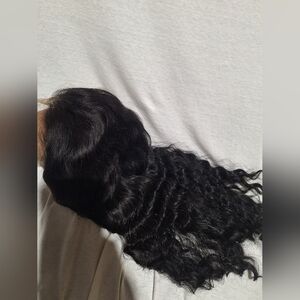 100 Percent Pure Human Hair Lace Front Wig. 20 Inches Long